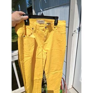 Encore Jeans Yellow Juniors 15 Super Stretchy